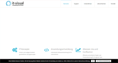Desktop Screenshot of it-visual.de