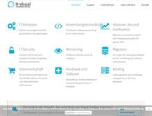 Tablet Screenshot of it-visual.de